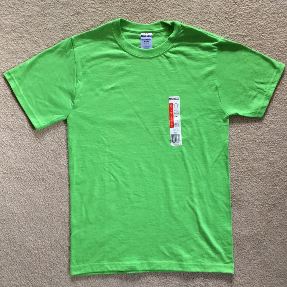 NWT Bright Green Men's Tee